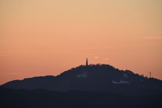 Schaumberg von der Liebenburg aus gesehen