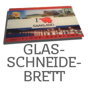 Schneidebrett Glas - "Ihr MOTIV