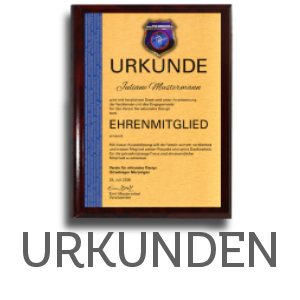 URKUNDE "IHR MOTIV
