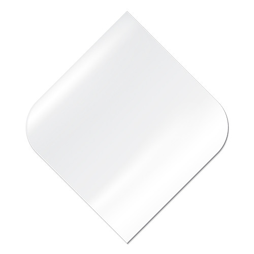 Alu-Fototafel Rautenform mit Steckstift
