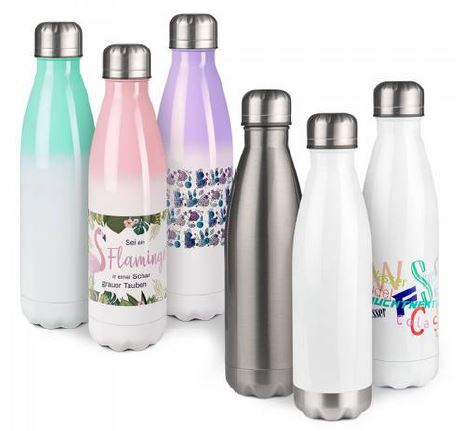 Edelstahl-Thermoflasche 500 ml - IHR MOTIV